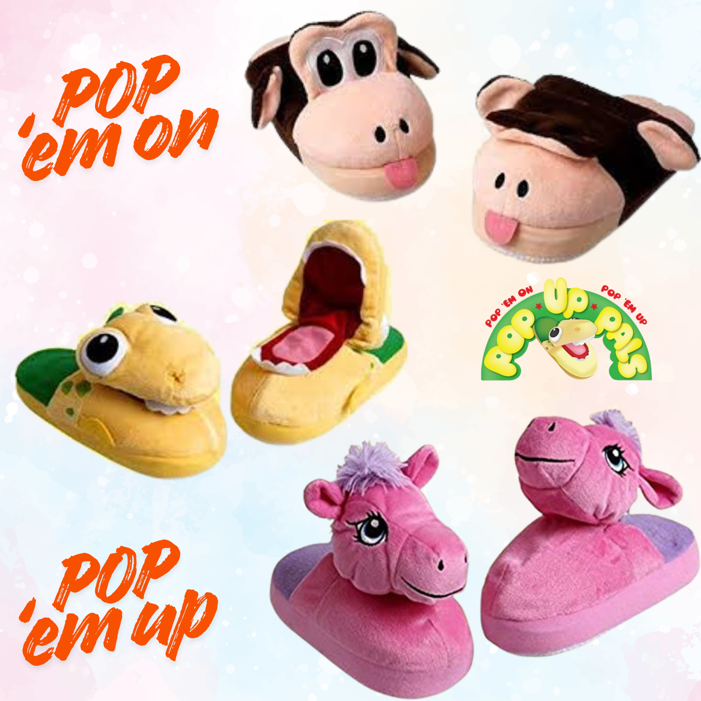 Pony Pop-Up Pals – Animated Pony-Style Slippers for Kids 🐴